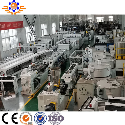 Plastic Pipe Extrusion Machine Twin Screw Extruder Plastic Pvc Tube Making Machine Extrusion Line